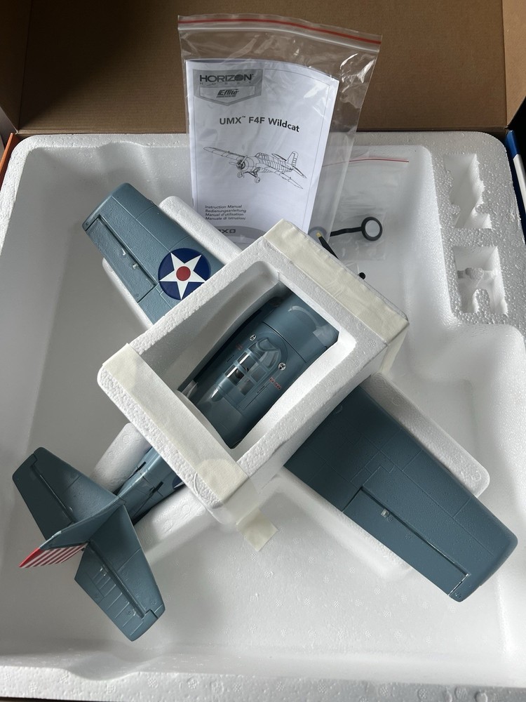 NEW UMX F4F Wildcat BNF Basic E-flite EFLU3650