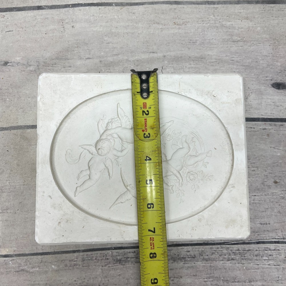Unbranded Ceramic Casting Mold Winged Cherubs Open Pour #329