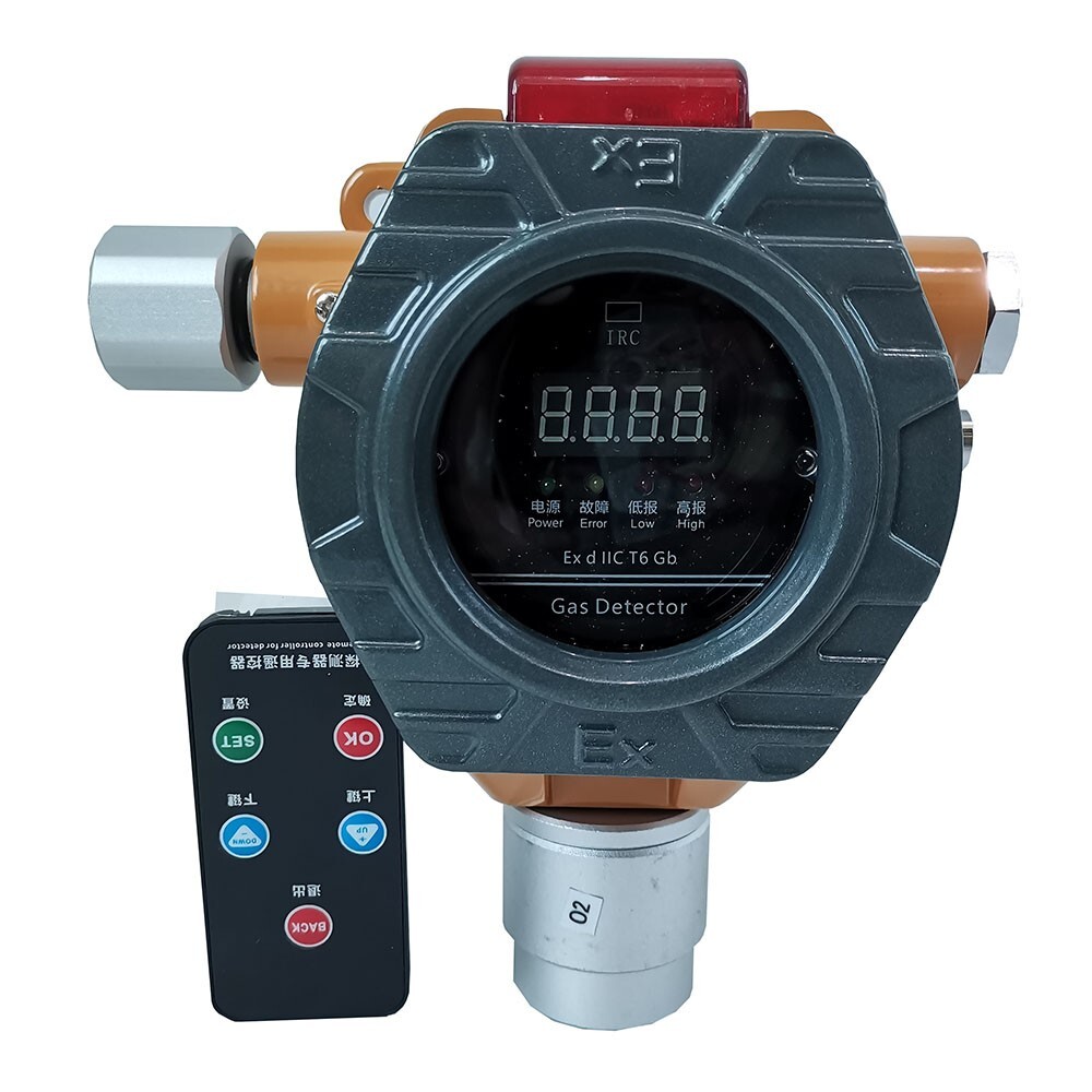 H2S Detector Fixed Hydrogen Sulfide Gas Detector with 0-100PPM Flame-proof Type