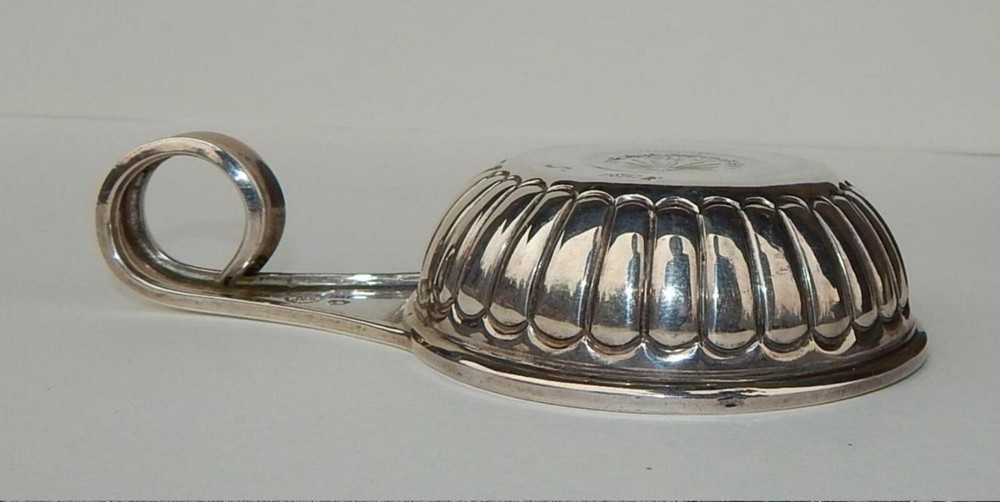 Mexican Sterling Wine Tasting Cup with Embedded Peso