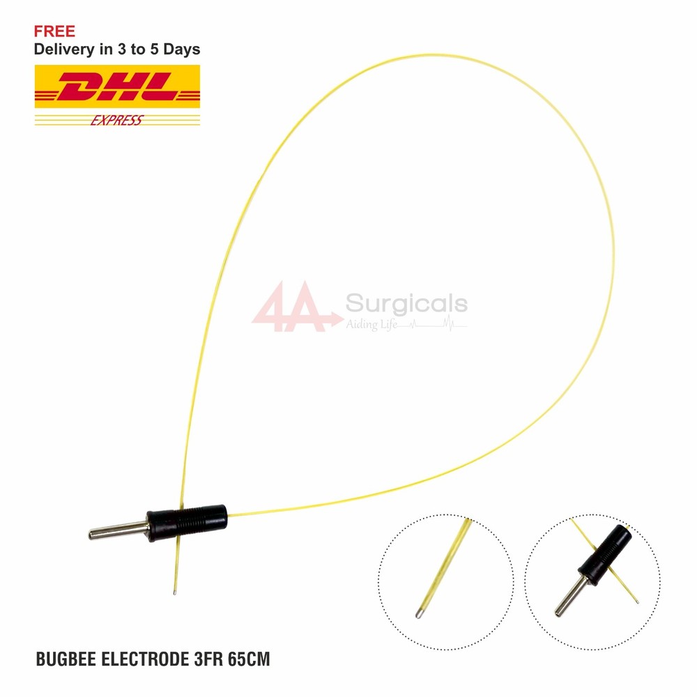 4A URS BUGBEE ELECTRODE 3Fr/65cm（ SET OF 5）