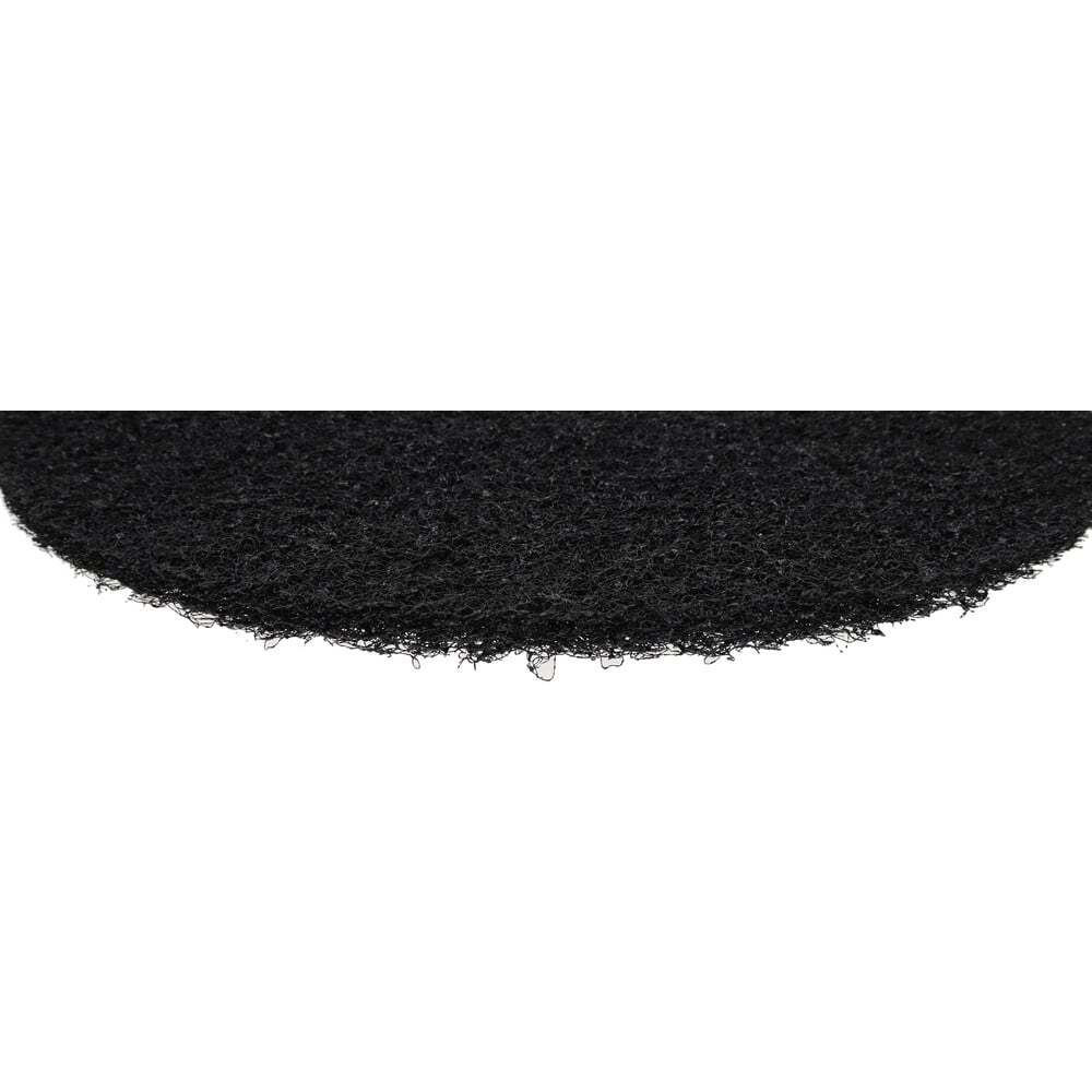 PRO SOURCE Floor Stripping Pads: 5 Pack, Black Coarse Polyester, 20" Diameter
