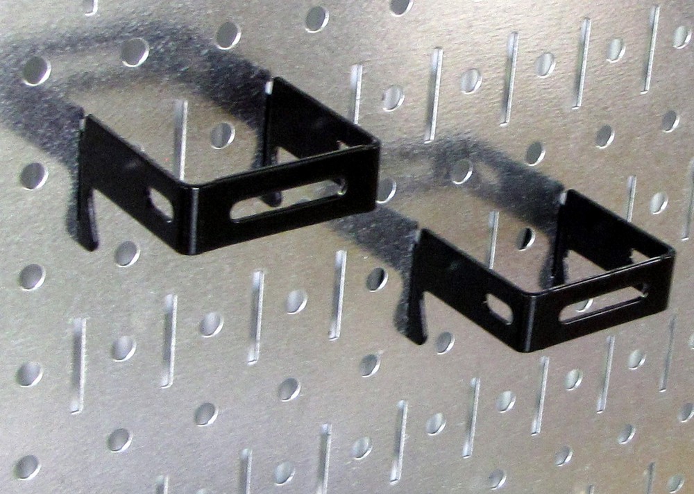 Wall Control 30BAS300GVB 4-Feet Metal Pegboard Basic Tool Organizer Kit with