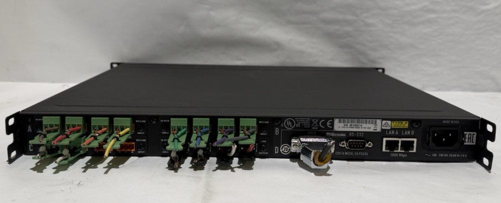 QSC Q-SYS I/O-FRAME - Integrated Systems Platform