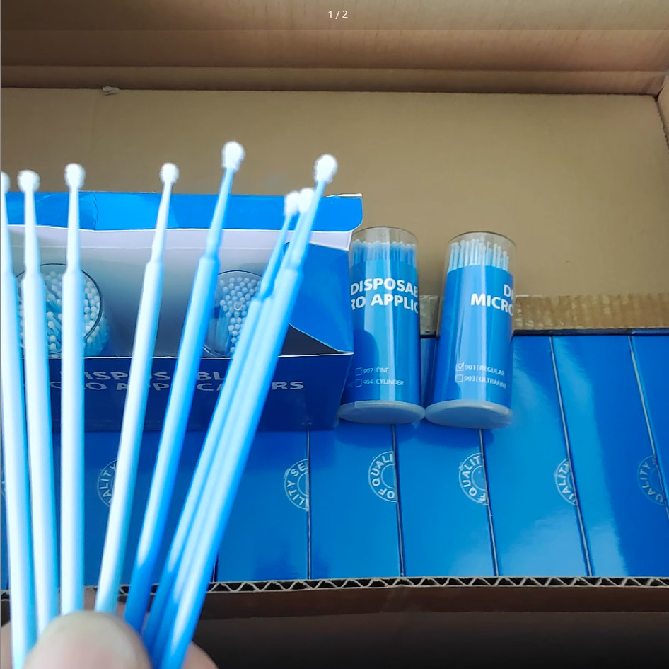 Micro Fiber Tip Brush Disposable Bendable Micro Applicator Micro Brush Consumabl