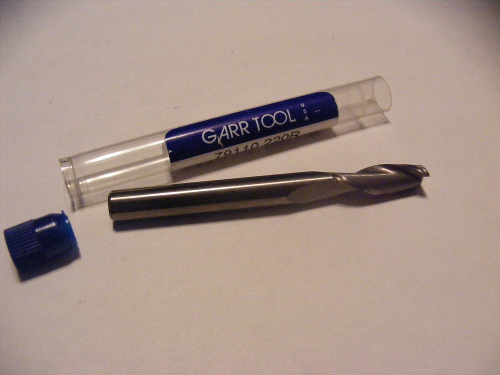 1 - GARR Tool End Mill 79110 220R 1/4 x 2-1/2" 020" C/R