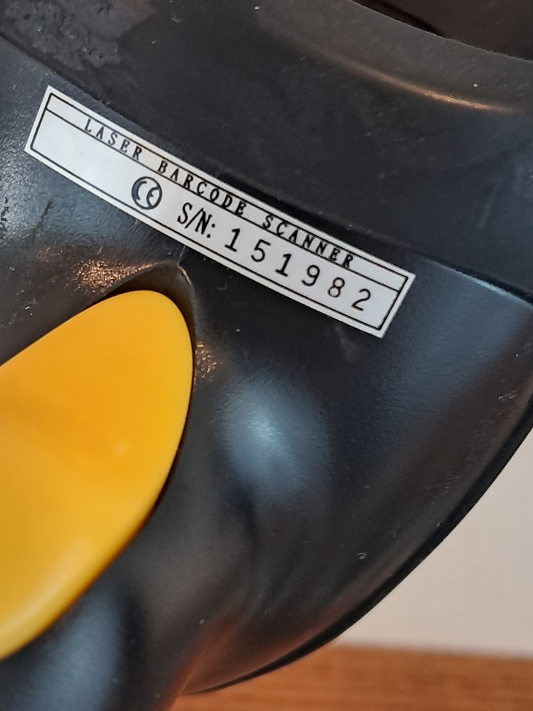 AHS Laser Bar Code Decoder & Scanner w Stand