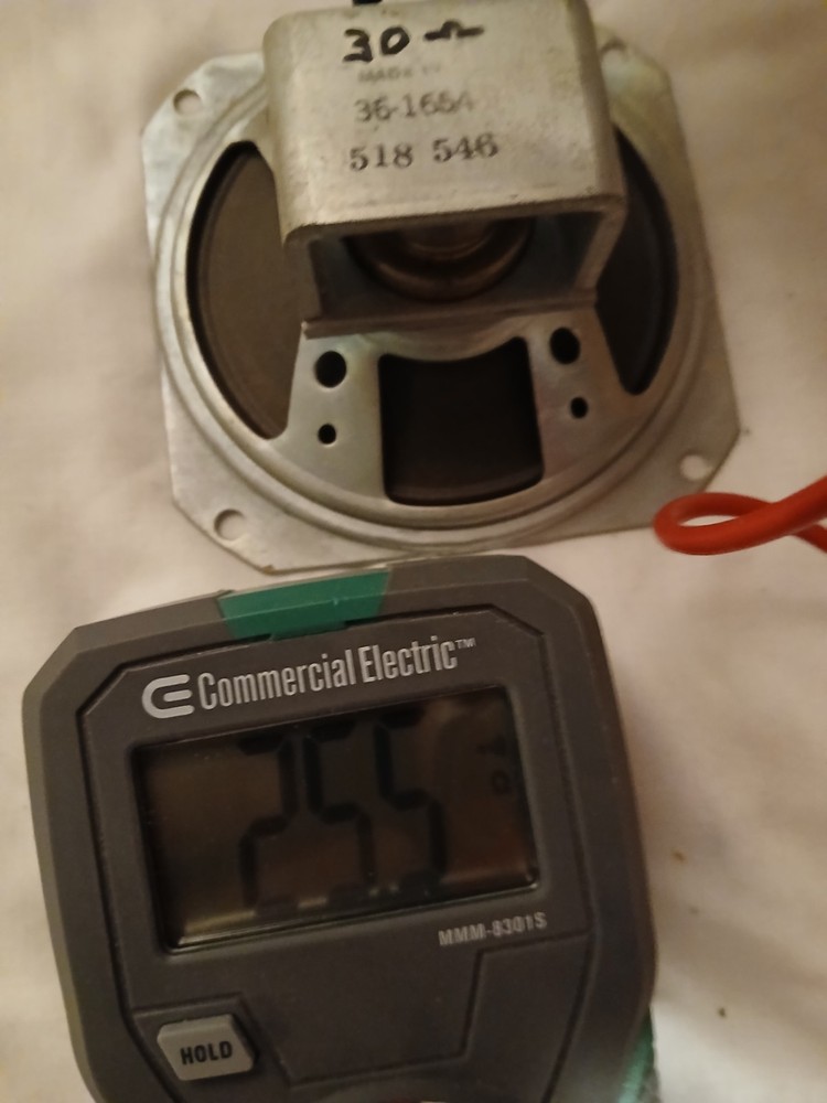 30 ohm Alnico Speaker 4" Nice Panel Mount