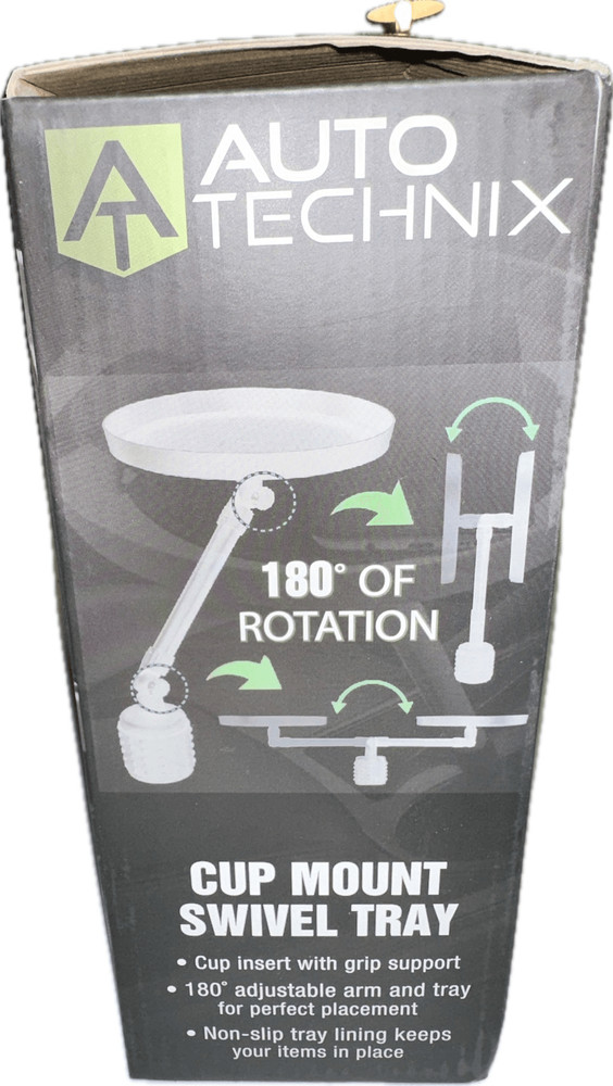 auto technix cup mount swivel tray