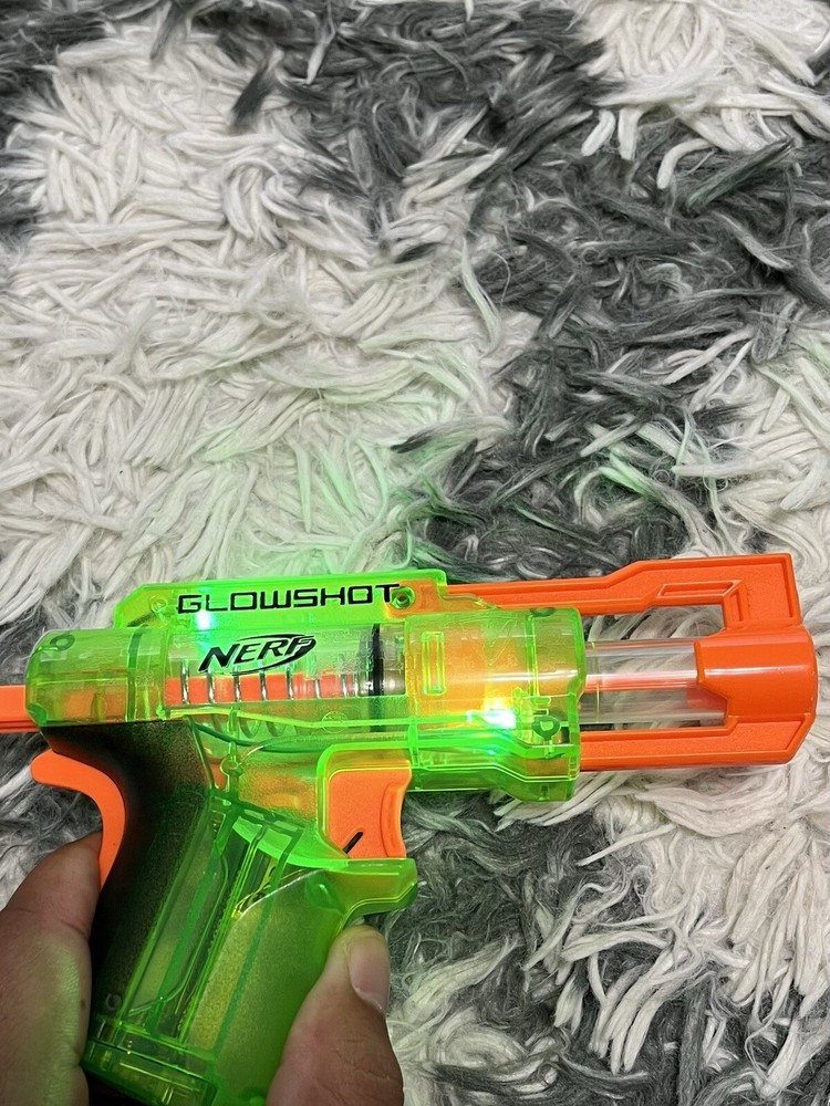 NERF N-Strike GlowShot Blaster Tested (No Batteries)