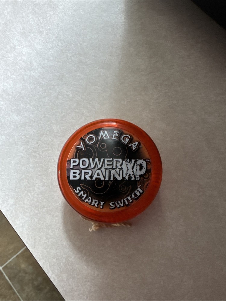 Vnt Yomega Power Brain XP Smart Switch Auto Return Yoyo Orange Original String