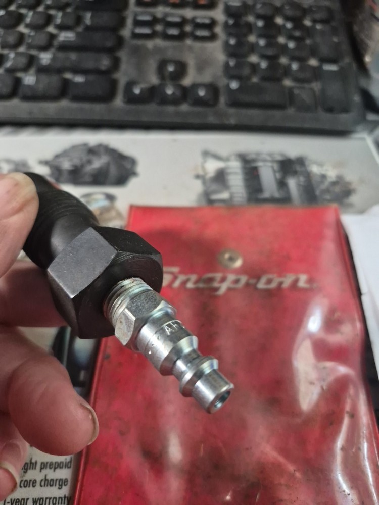 Snap On Tools Diesel Compression Connect Adaptor Pressure Tester VW Benz M3542A