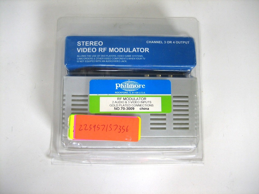 Philmore 70-3009 Video Stereo RF Modulator *NEW*