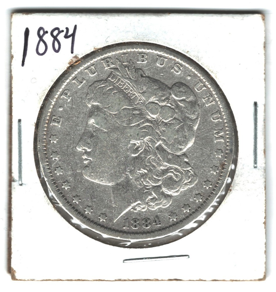 1884 P Morgan Silver Dollar 90% Silver