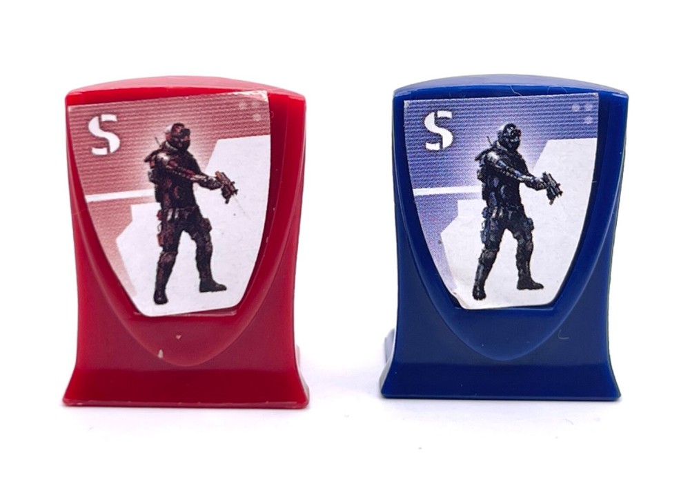 Stratego 50 Years Replacement Pieces Red or Blue Pick your Piece - Spin Master