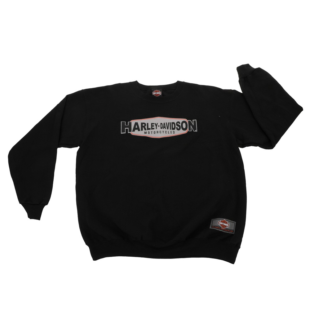 Harley Davidson Graphic Crew Sweater Large