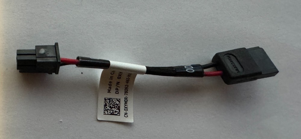 DELL XYM0R PowerEdge R320 / R420 Server Optical Power Cable