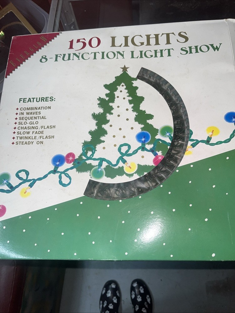 Vintage hofert 150 Colored Light Show Spectacular 8 Function Control Box Rare