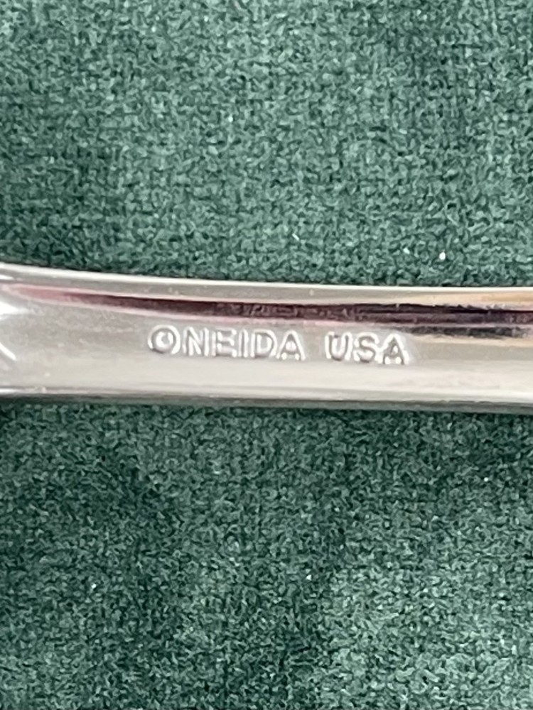 Oneida Stainless Windswept Scroll Flatware Place Setting Fork Spoon Knife USA
