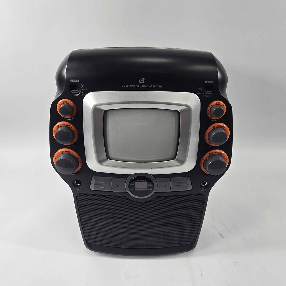 GPX JM332B CD GRAPHICS KARAOKE PLAYER