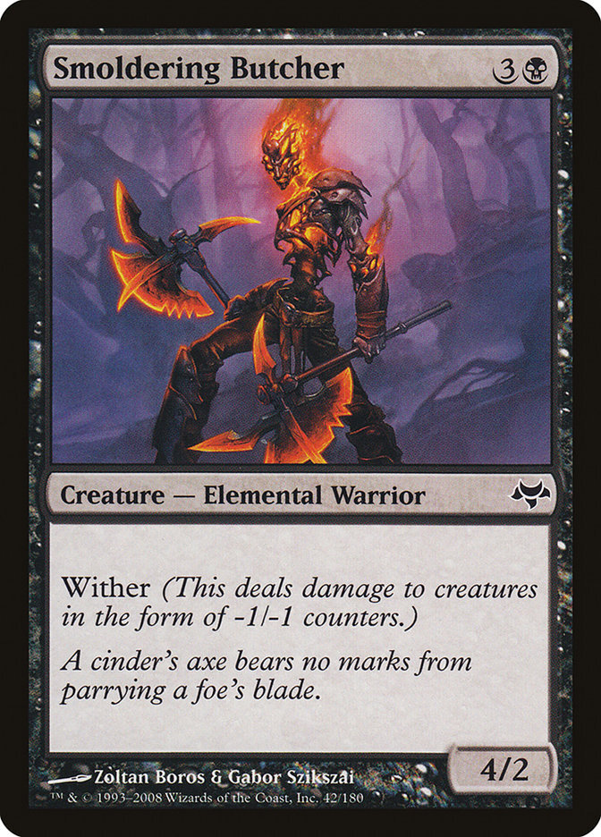 Smoldering Butcher [Eventide] Magic MTG