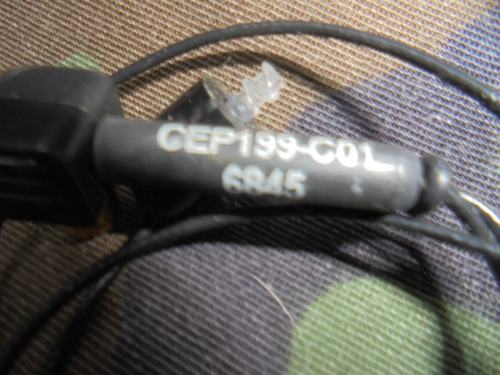 COMMUNICATIONS EARPLUG CEP199-C01  (CEP, #214, #1)