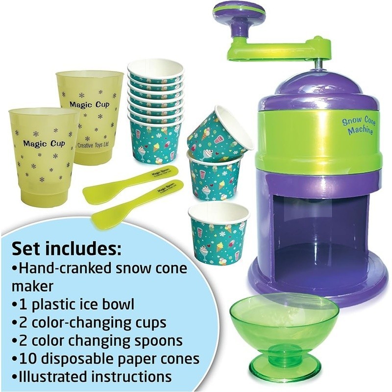 Snow Cone Machine for Kids Slush Shaved Ice Machine Snow Cone Maker