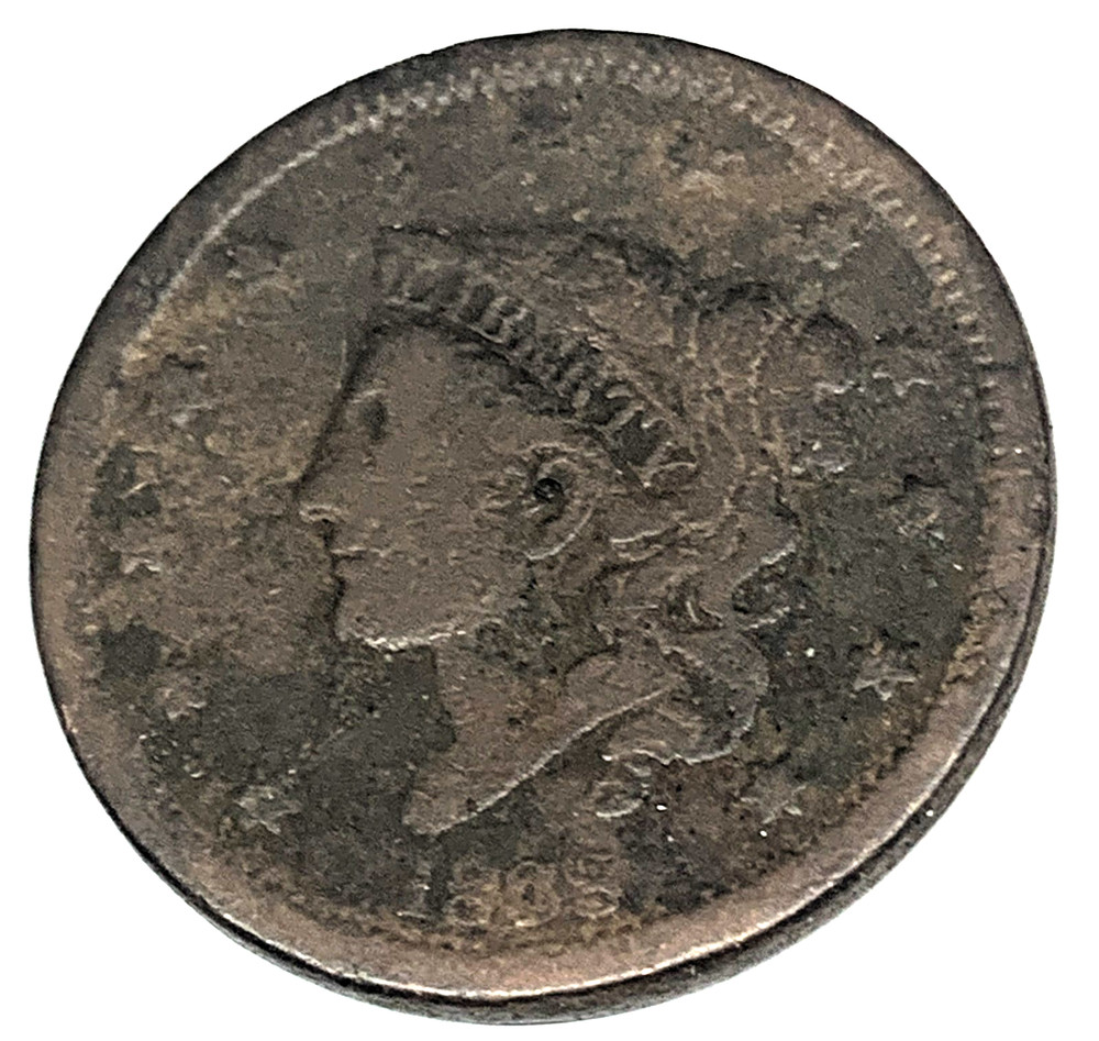 # C4464     LARGE    CENT    COIN,    1838