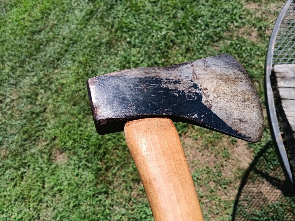Vintage Plumb National Pattern Hatchet With Handle
