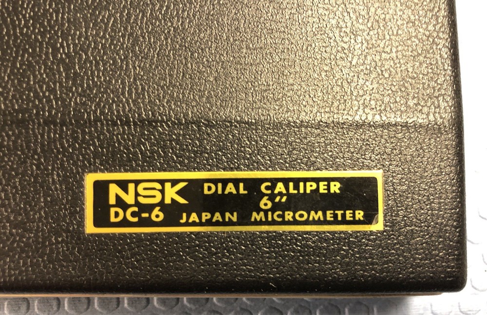 NSK 6" Stainless Dial Caliper