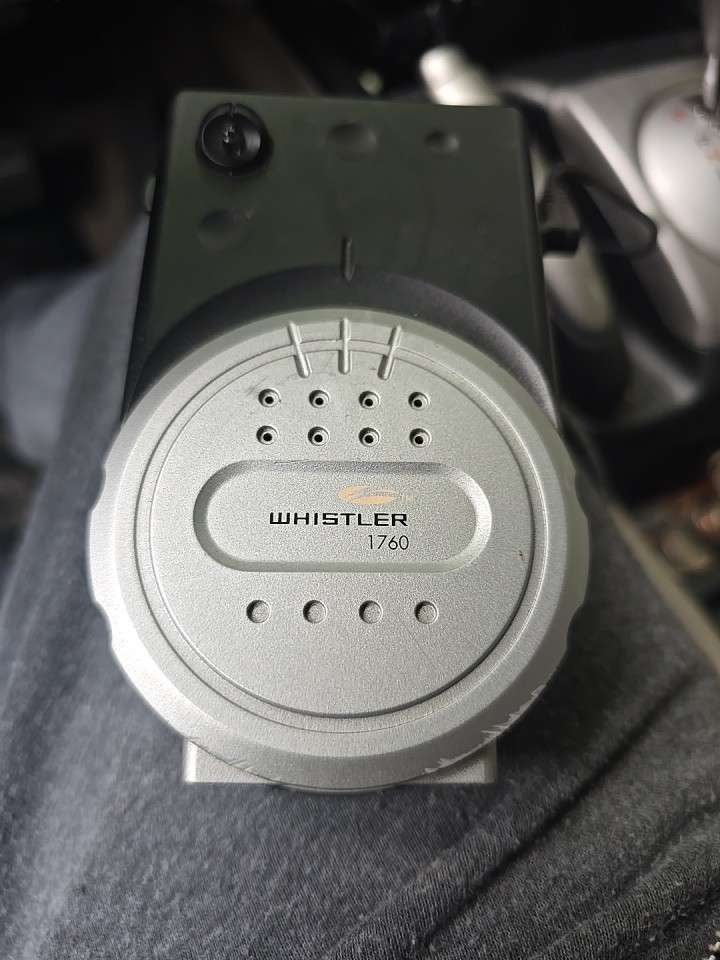 Whistler 1760 Laser Radar Detector