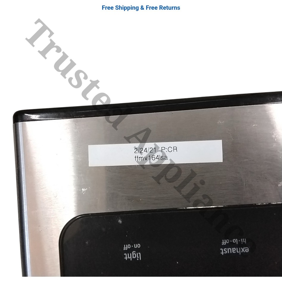 Microwave Control Panel Console 261400207410 Stainless