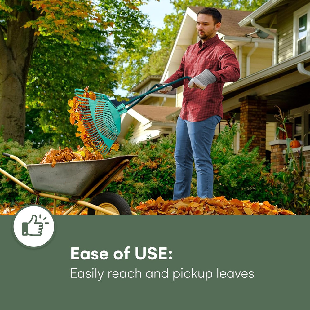 | Garden Leaf Grabber - Leaf Picker Removal Tools - Garden Leaf Scoops - Leaves