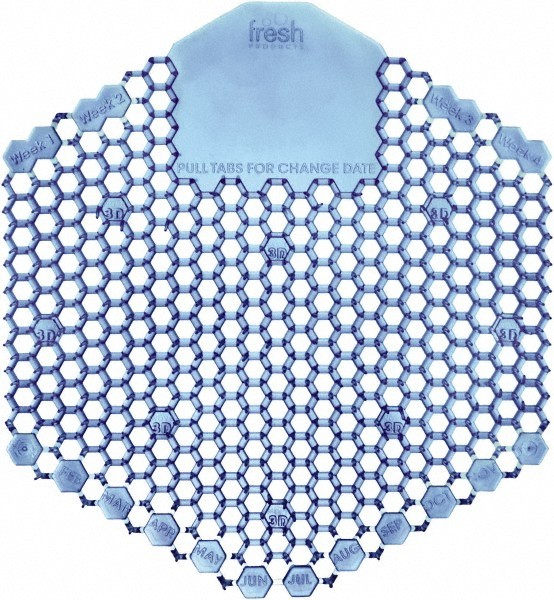 10 Pack PRO SOURCE Paradichlorobenzene-Free Urinal Screens: Cotton Blossom Scent