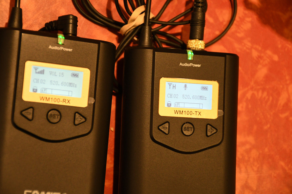 Comica Audio CVM-WM100 Camera-Mount Wireless Omni Lavalier Microphone System