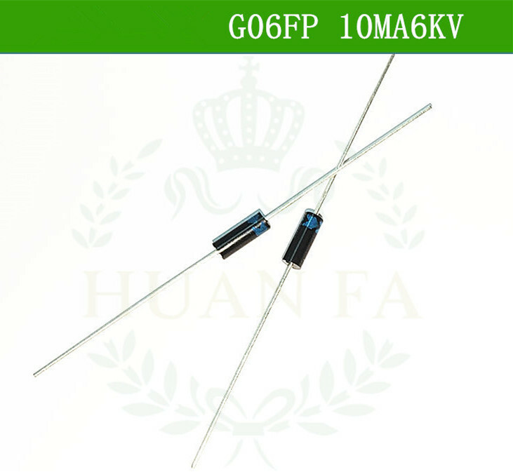 50pcs High Voltage Diode G06FP High Voltage Silicon Stack 10mA 6KV Rectifier