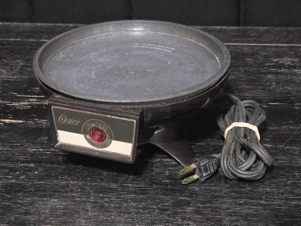 Vintage Oster 581 Egg Cooker Poacher *REPLACEMENT BASE ONLY* *TESTED WORKS*