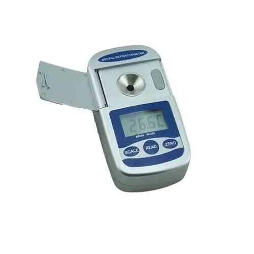 Portable Sugar Tester Fruit Brix Meter Digital Refractometer with Range 58-92%