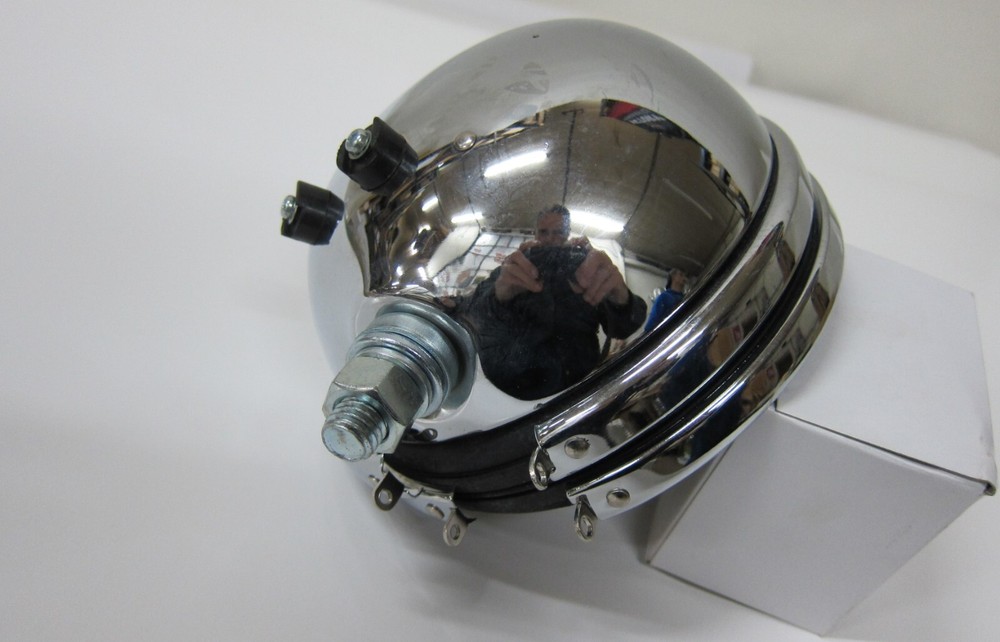 Headlight Shell Only #262 Chrome 5-3/4" Harley Davidson or Custom Applications