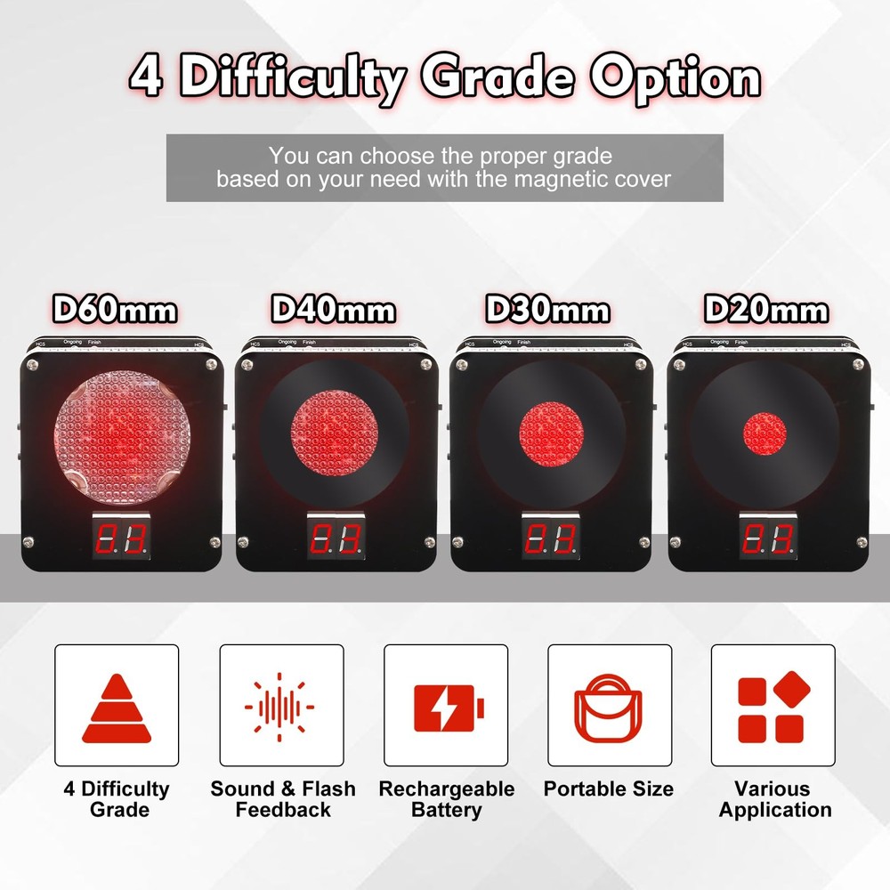 DIY Light-Sensitive Electronic Shooting Target Kit | Soldering Project with D...