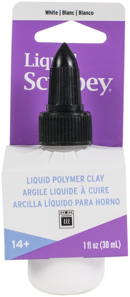 Sculpey Liquid 1oz-White - 3 Pack