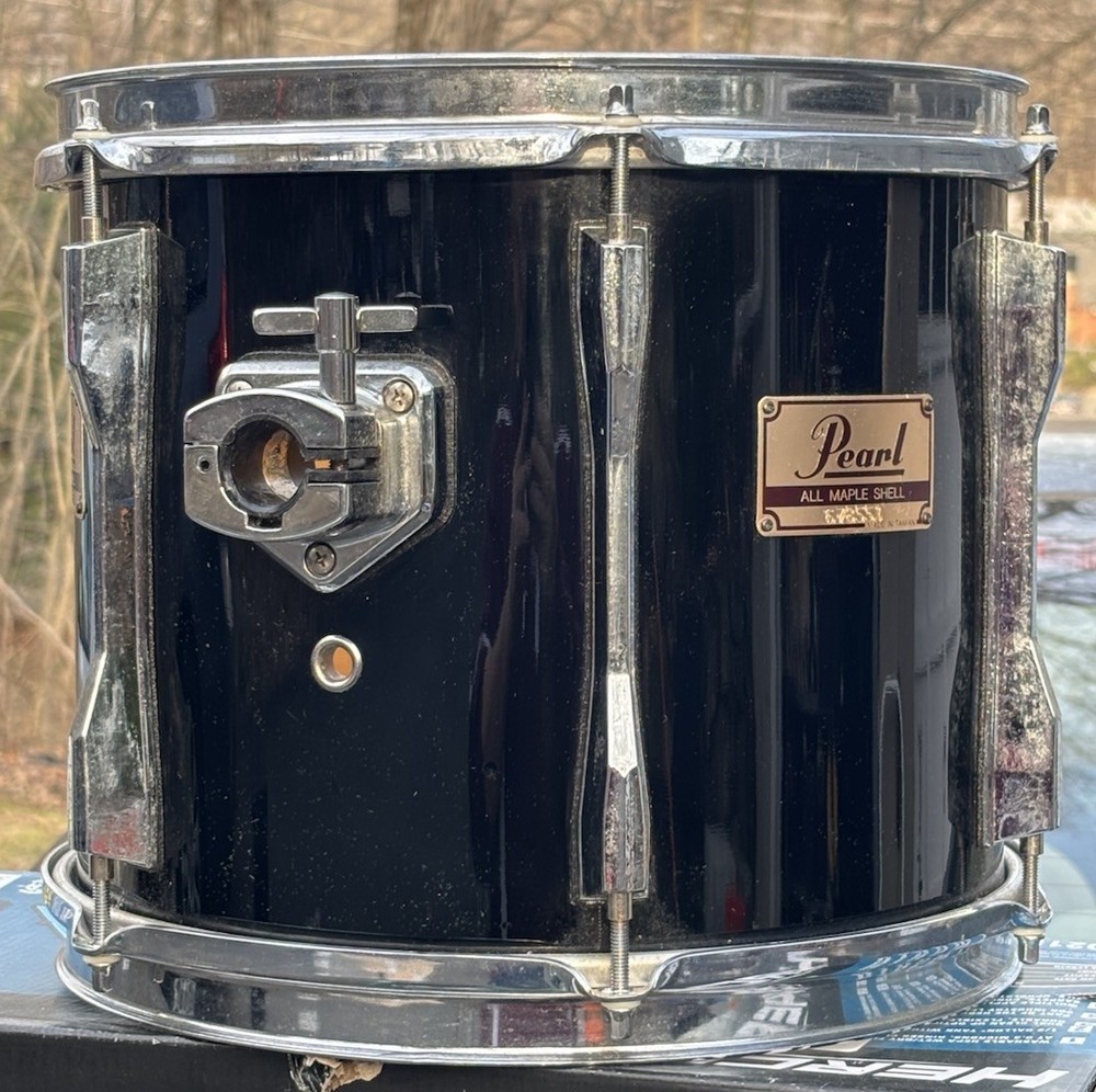 Pearl Maple Pre MLX 12” Rack Tom - Black