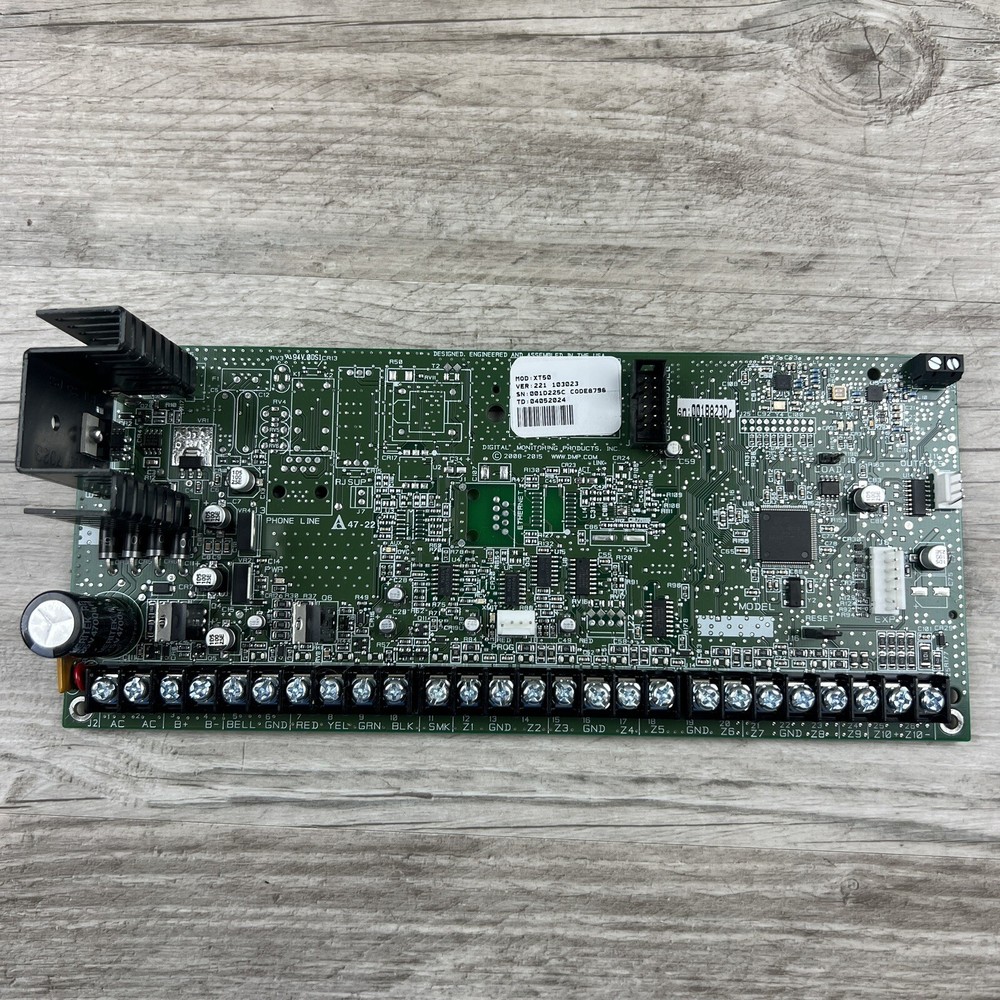 DMP XT50 Security System Command Processor Circuit Board