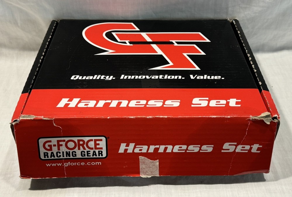 G-Force Harness Set Racing Gear 6020BK Black