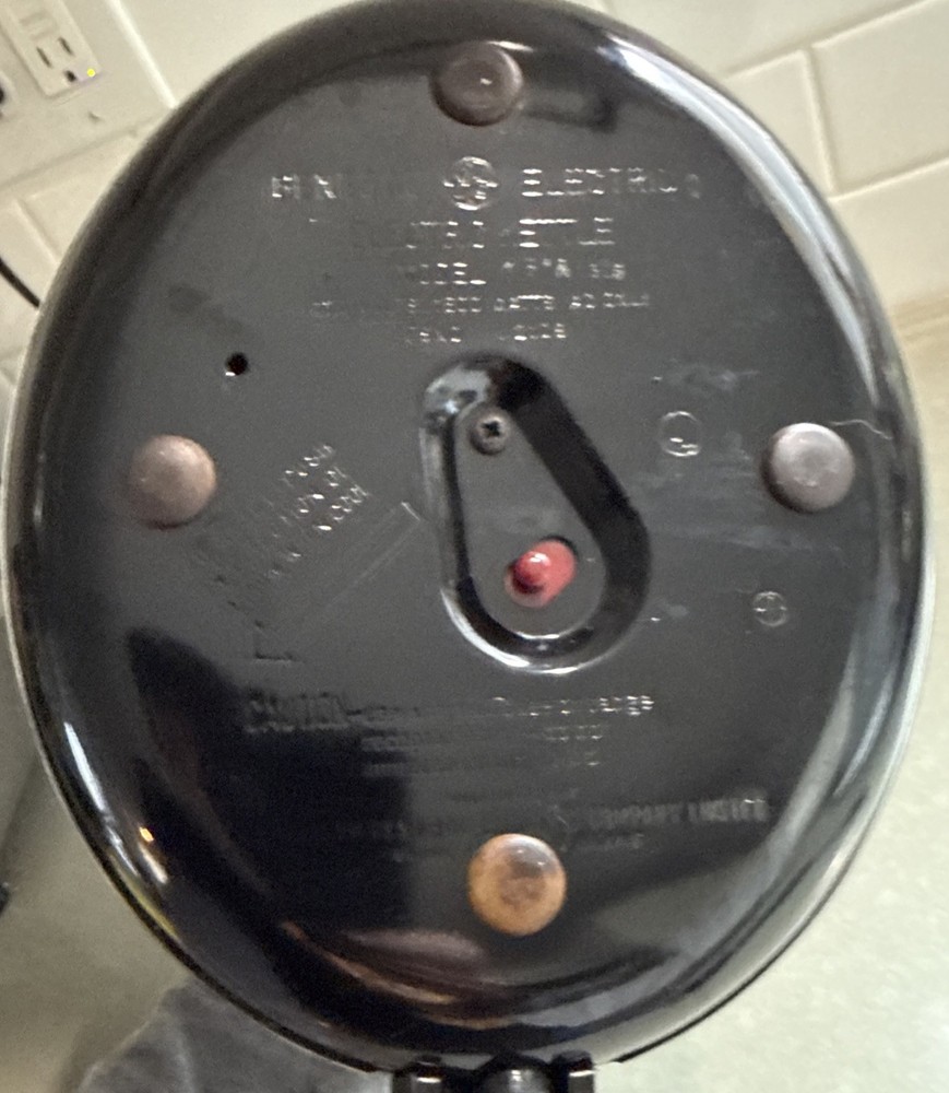 GE K51a Electric Kettle 10 Cup Works!!