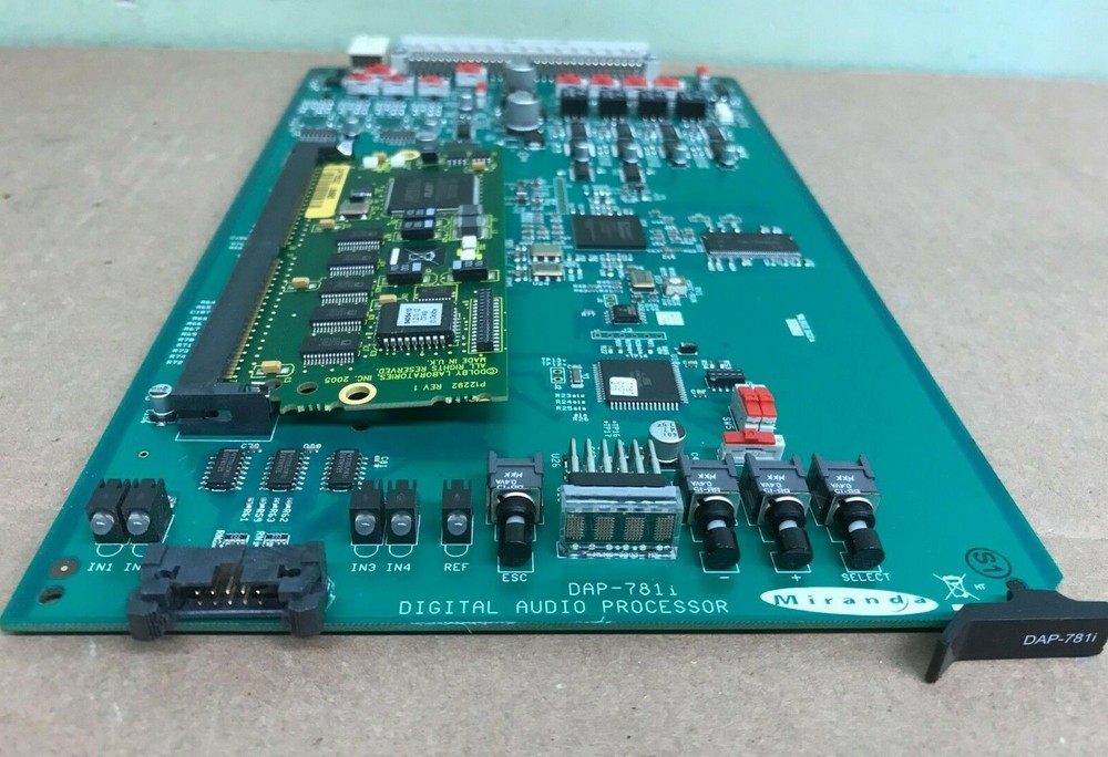 Miranda DAP-781i 8-Channel Digital Audio Processor module with Dolby P12292