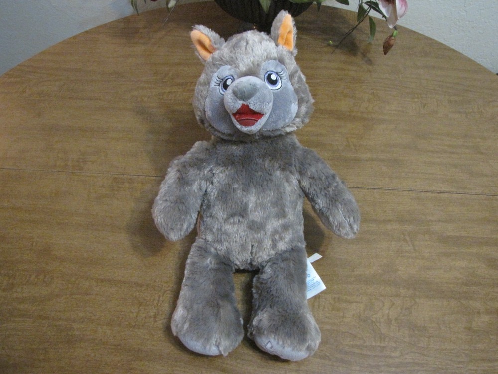 BUILD A BEAR VIOLET THE WOLF PLUSH