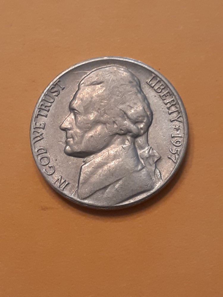 1957 D   JEFFERSON NICKEL