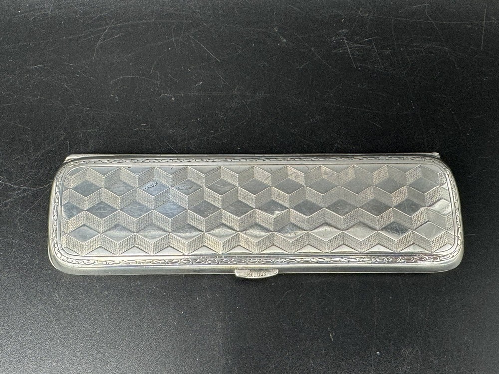 Vintage Germany 800 Silver Cigarette Case