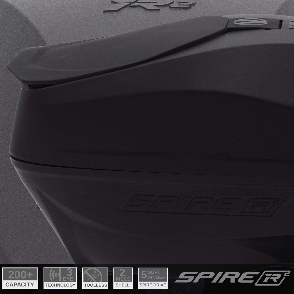 Spire IR² Electronic Paintball Loader/Hopper - Black